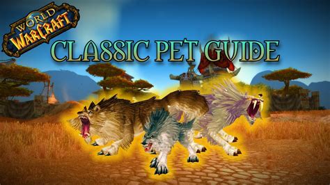 petopia classic wow|wow classic hunter pets guide.